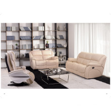 Sofá eléctrico del sofá del sofá del cuero de la calesa del cuero genuino (850)